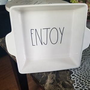 Rae Dunn "Enjoy" Baking Dish